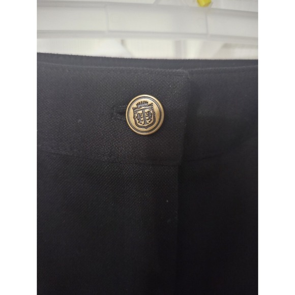 TALBOTS Equestrian Style Pants Skinny Ankle Black Size 10 - Picture 4 of 6